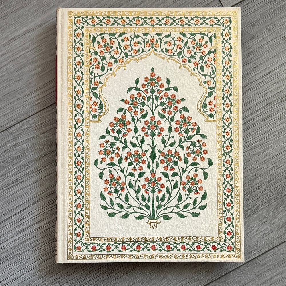 Rubaiyat of Omar Khayyam 1952 Vintage Hardcover Book w Color Illustrations